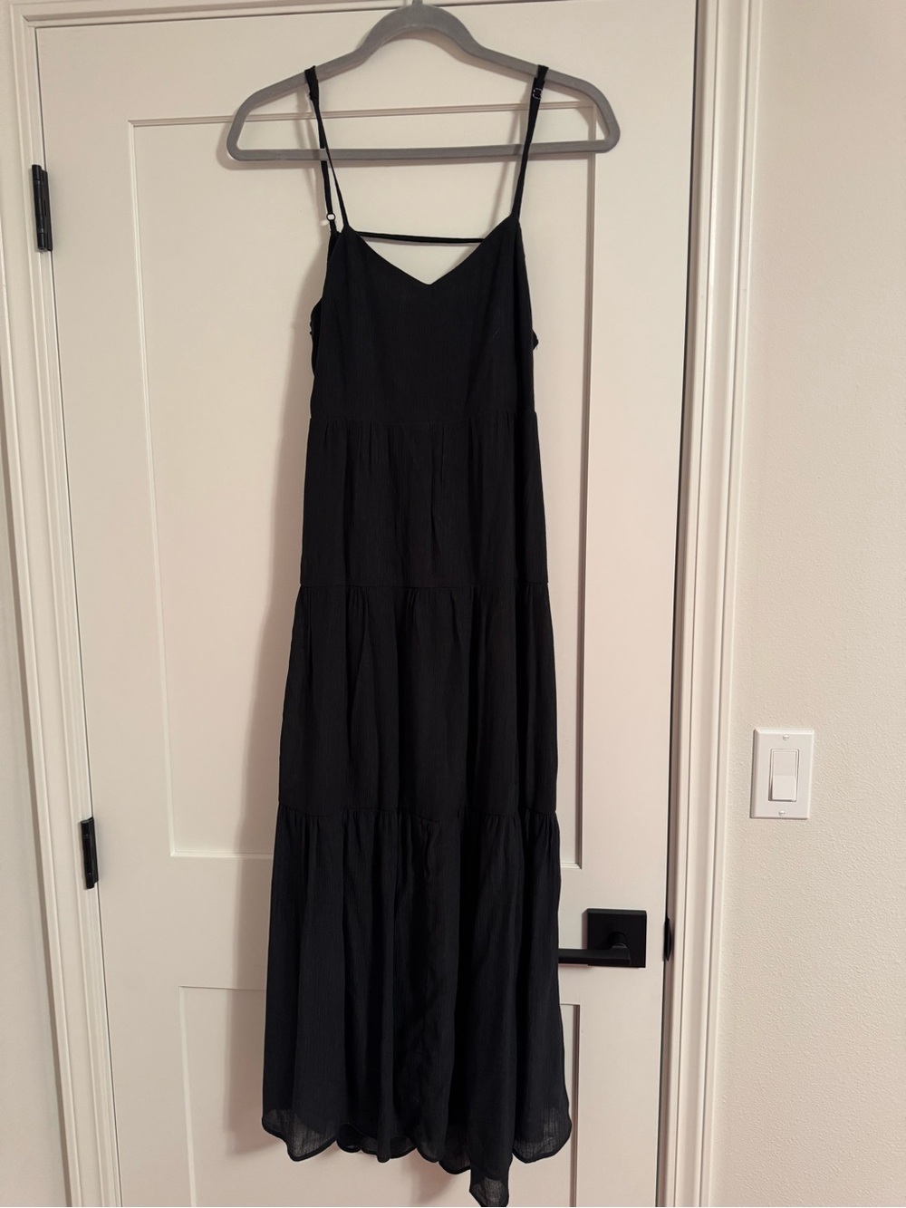 Altar’d State Black Maxi/Midi Dress